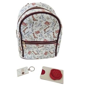 Harry Potter Gryffindor Bundle Mini Backpack - Keychain & PopSocket Kickstand